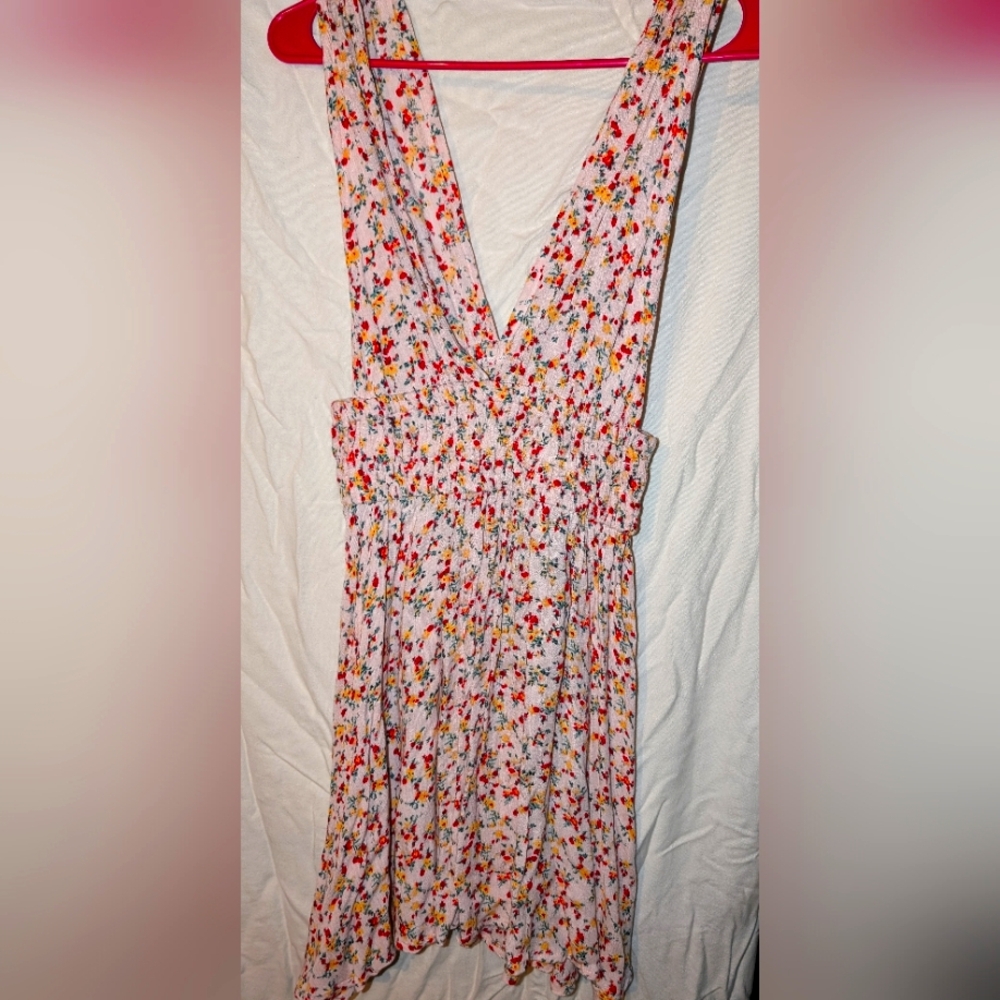 Floral dress from the Bahamas